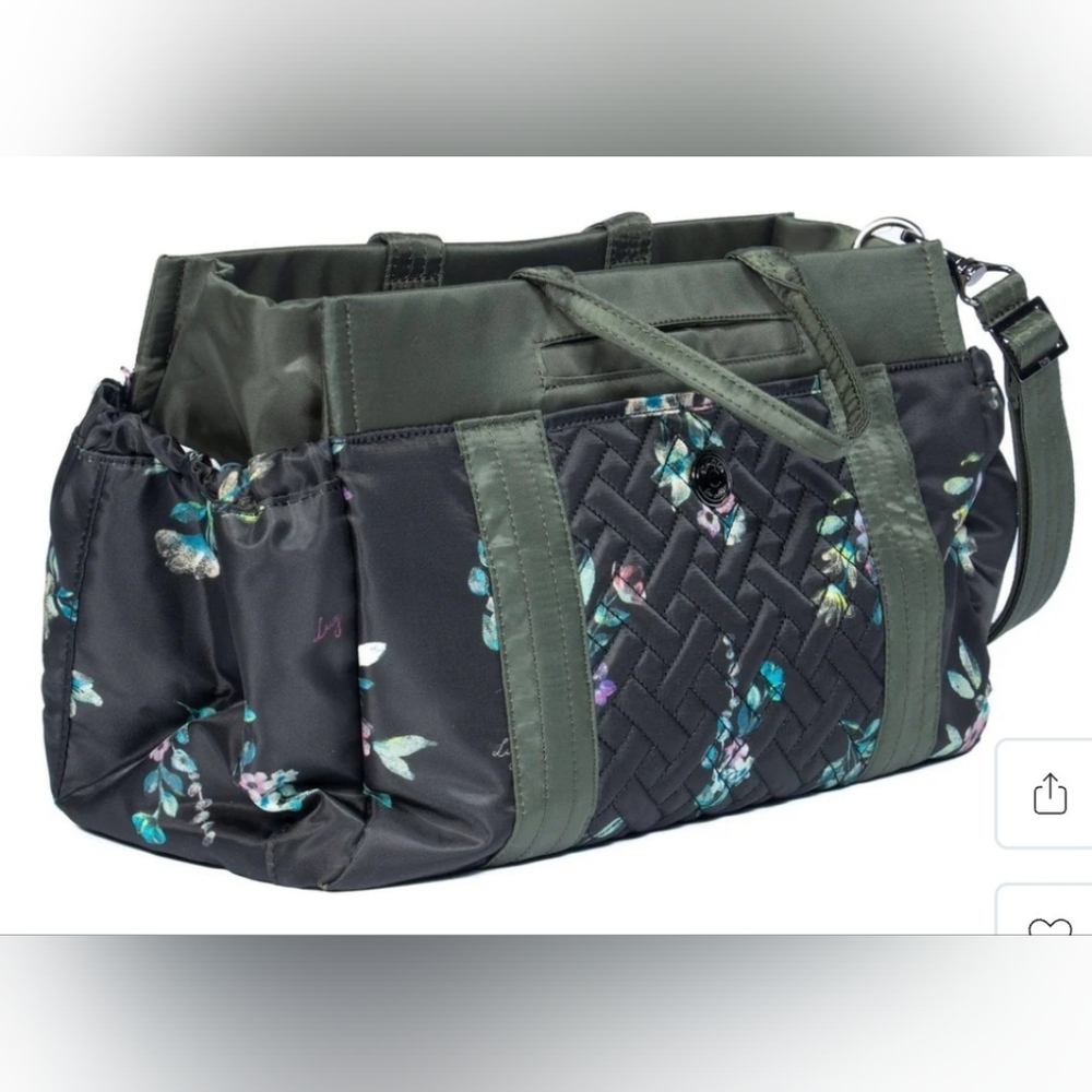 LUG  Romper 2 Tote -  Bouquet Black